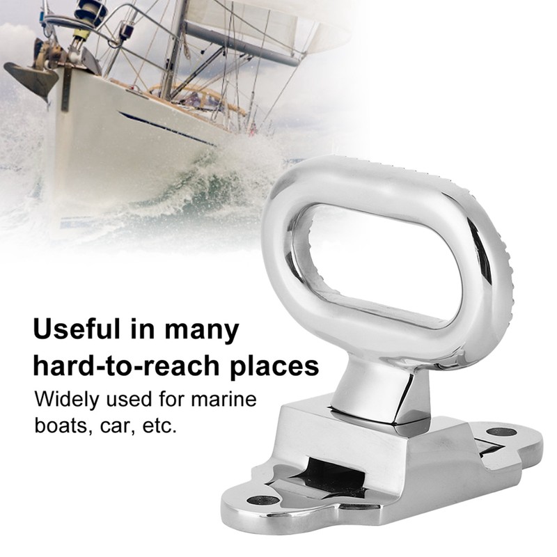 Stainless Steel Folding Mast Step Safety Marine Boat Hardware for