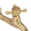 Vintage Solid Brass Single Handle Faucet for Washing Machine Wall