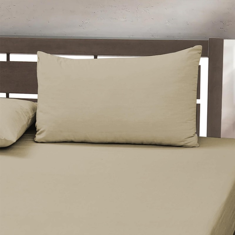 My home store Fitted Sheet 25 cm Deep Brushed Microfiber