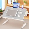 Adjustable Lap Desk, Foldable Laptop Desk for Bed, X-Large Lap