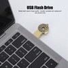 USB Flash Drive 16GB/32G/64G/128G Thumb Metal 2.0 Portable Waterproof Metal