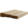 EWCA35 Contemporary 3-1/2" Wide x 3/4" Stepped Casing. Unfinished Trim,