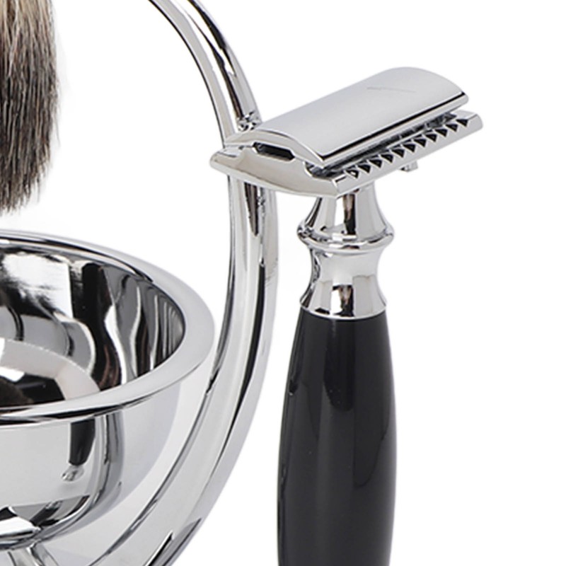4 in 1 Soap Beard Brush Kits Brush Bowl Holder