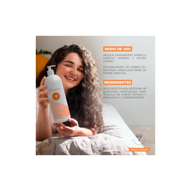 Mascarilla para el Cabello con Queratina - para Pelo Dañado
