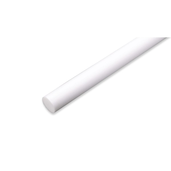 Sur-Seal PTFE-0.56x24-RD PTFE Teflon Rod, 9/16" Diameter x 24"