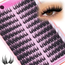 ALICE Lash Clusters with Spikes Eyelash Clusters Left & Right Cat Eye Cluster Eyelash Extensions Thin Band Anime Manga Lash Extensions Individual Lashes DIY Beginner Friendly