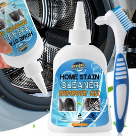 Mold Stain Remover Gel, Washing Machine Cleaner for Front Loader Washer Gasket Rubber Seal Home Stain Removal Gel for Grout, Caulk, Refrigerator, Shower, Bathtub, Bathroom Cleaning Solution (8 Fl Oz)
