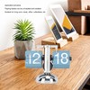 European Style Retro Digital Flip Down Clock 304 Stainless Steel