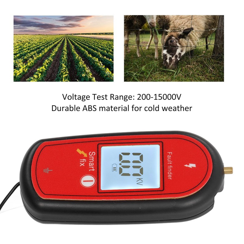 MLD 004F Pasture Electronic Fence Tester LCD Screen Digital Fence