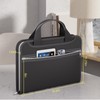 Tamfile Fireproof Accordion File Organizer with Handle, 13 Pocket Transparent