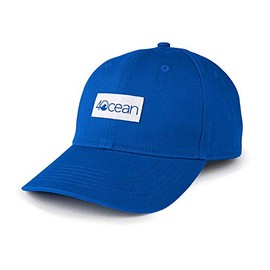 4ocean Organic Cotton Low Profile Dad Hat (Logo Patch) Blue