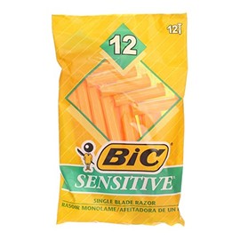 Bic Shaver Sensitive 12 Count (Pack of 3)