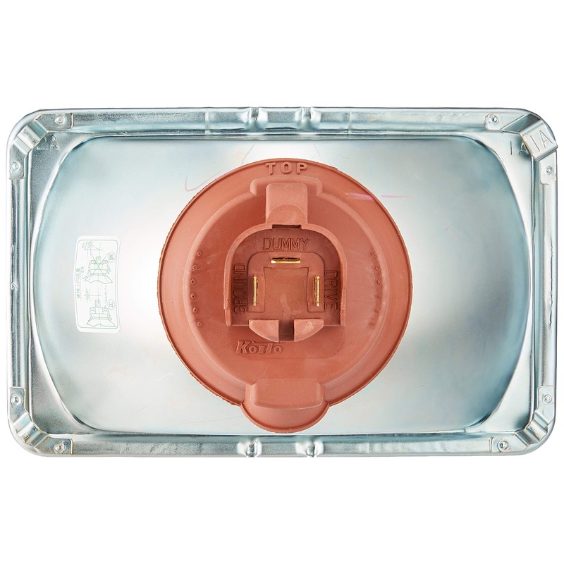 KOITO 4HRSSB-1-12HP Replacement Halogen Headlamp Unit (Square 4-Light Type 12V)
