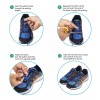 Patry Deluxe 3x Agujetas Elasticas Ajustable Deporte Comodidad En Tenis