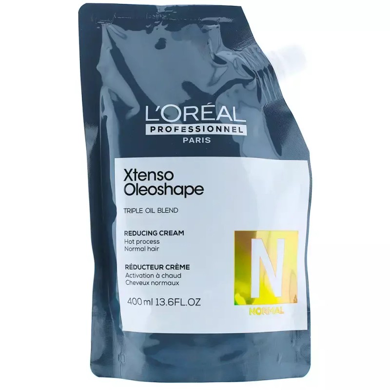 L'Oréal 로레알 엑스텐소 올레오쉐이프 스무딩크림 매직약 정상모발N 1제 400ml [정상