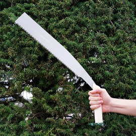 KAKURI Temagari Saw 14" Long Japanese Tree Limb Saw, Razor Japanese Steel Blade, Large Hand Pruning Saw for Cutting Tree, Log, Limb, Thick Branch, Raw Wood, Made in JAPAN