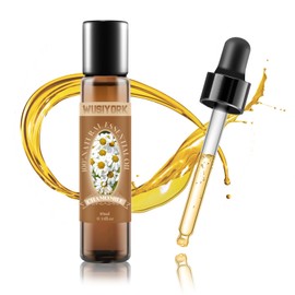 wusiyork Chamomile Essential Oil 10ML - 100% Pure and Natural Therapeutic Grade Oils for Aromatherapy Diffuser - 0.34 Fl Oz/Chamomile