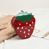 Spenlly Cute Strawberry Crossbody Shoulder Bag for Women Girls, Small