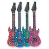 1 Inflatable Guitar, Assorted Colors