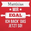 Geschenk mit Namen personalisiert by Shirtracer - Apron - Baking