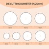 Hollow Punch Cutter Tool, Leather Punching Die Cutting Mold, Manual