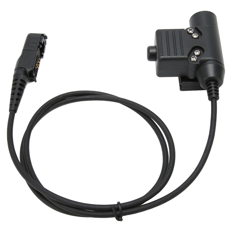 PTT Headset Adapter Push to Talk Connector for Motorola Xir