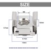 TERF® M6 Cage Nut M6 (6mm) Cage Nut Fit to