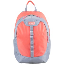 FUEL Hiking Backpack for Women Men Terra Sport, Travel, College, Gym, Work with Laptop Sleeve, Bungee, 18 Inches, Sweet Coral