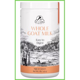 Mt. Capra Mt Capra Products CapraMilk Whole Goat Milk Powder 1 lb GLUTEN FREE