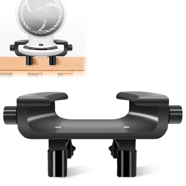 Bunk Bed Fan Holder, Adjustable Clip-On Design, Fit for Bunk