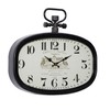 Deco 79 Metal Decorative Pocket Watch Style Wall Clock for