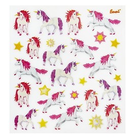 Hobby Stickers with Unicorn