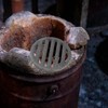 iplusmile Round Fire Grate for Stove Fireproof Grate Insert for