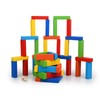 DS. DISTINCTIVE STYLE Wooden Stacking Tower Game 54PCS Colorful Stacking
