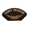 ARMY AVIATOR PATCH WITH ARMY PILOT WINGS - Veteran Owned