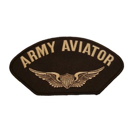 ARMY AVIATOR PATCH WITH ARMY PILOT WINGS - Veteran Owned Business