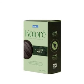 Merza Tinte Koloré Sin Peroxido Sin amoniaco Tonos Castaños Sin Matratar (Castaño, Medio)