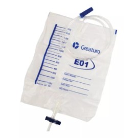 MedStar Bolsa Recolectora De Orina Medstar Para Cama 2000 Ml Pack 10