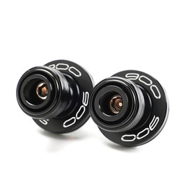 For Kawasaki Z900 Z 900 Z900RS Z900SE Z900ABS Z900 RS SE ABS 2017-2024 2025 Aluminium M8 Motorcycle Accessories Swing Arm Bobbins Slider Stand Screws (Black)