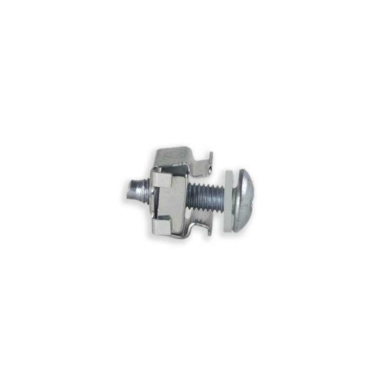 RackGold Tuerca de jaula de zinc 10-32 y tornillos con