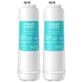 AQUACREST RC 4 EZ-Change Premium Water Filtration Replacement Cartridge, Replacement for all Culligan EZ Change Water Filter Systems, including RCEZ-4, IC-EZ-4, US-EZ-4, RC-EZ-3, RC-EZ-1 (pack of 2)