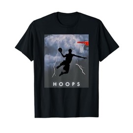 Electric Dunk Storm Basketball Hoops Shirt T-Shirt