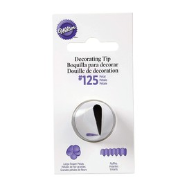 Wilton Decorating Tip, No.125 Petal (Pack of 2 Tips)2
