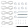 NOVINO RV Blinds Repair Kit for Camper Window, Pleated RV