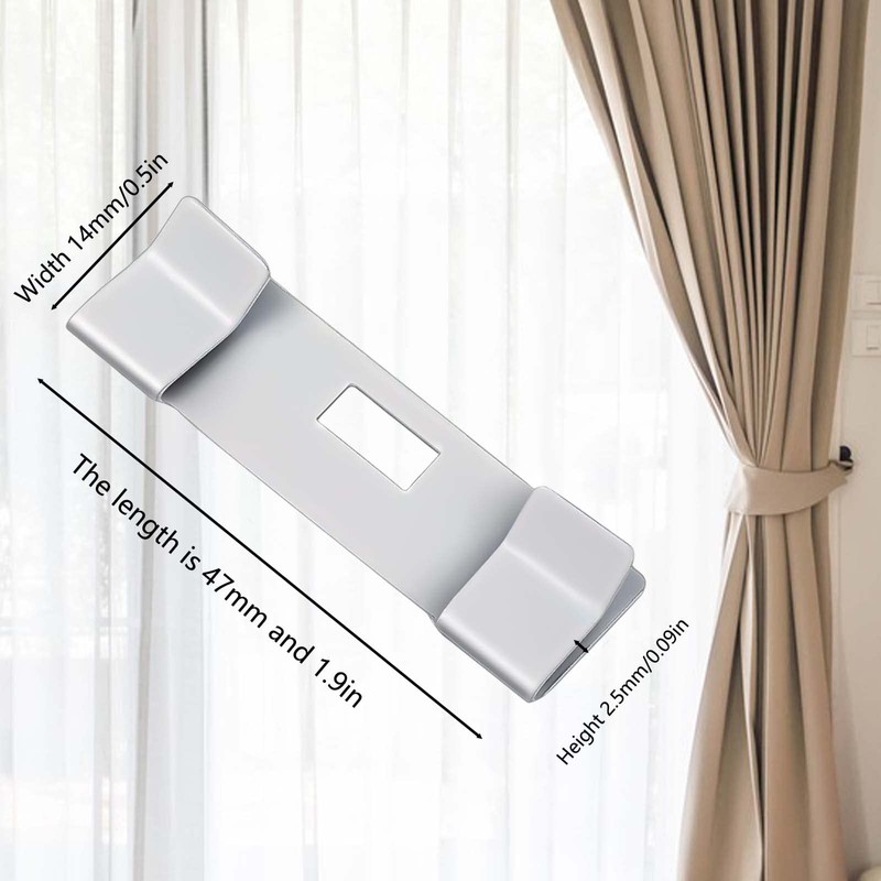 20 PCs Vertical Blind Repair Vane Metal Blind Repair Tabs