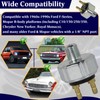 Low Pressure Hydraulic Brake Light Switch, 45PSI Activation, 1/8" NPT