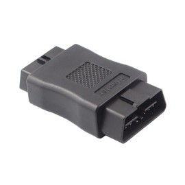OLLGEN OBD2 OBDII Full 16 Pin Male to Female OBD Cable Splitter Converter Adapter for Diagnostic Port Extender (Black)