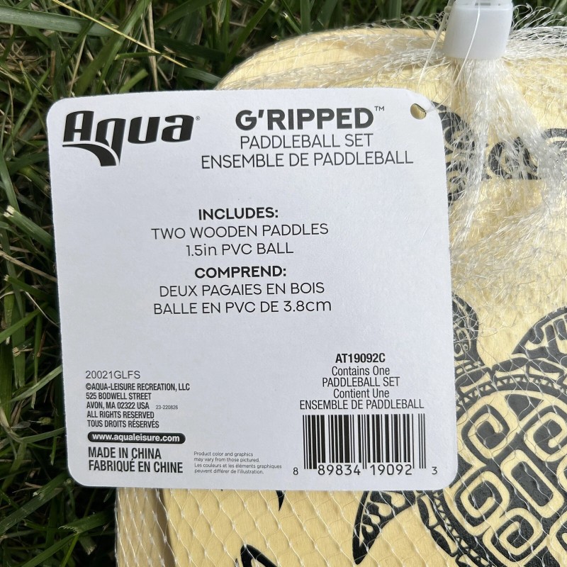 Aqua G’RIPPED Paddleball Set