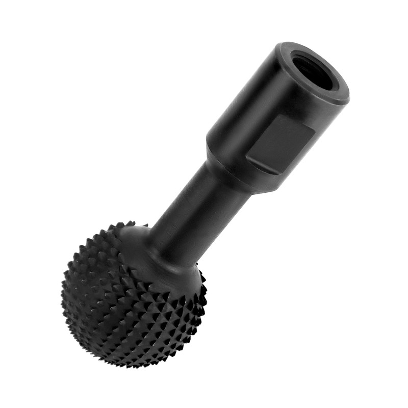 QWORK® Wood Carving Ball Mill Spherical Wood Carving Tools Carbon