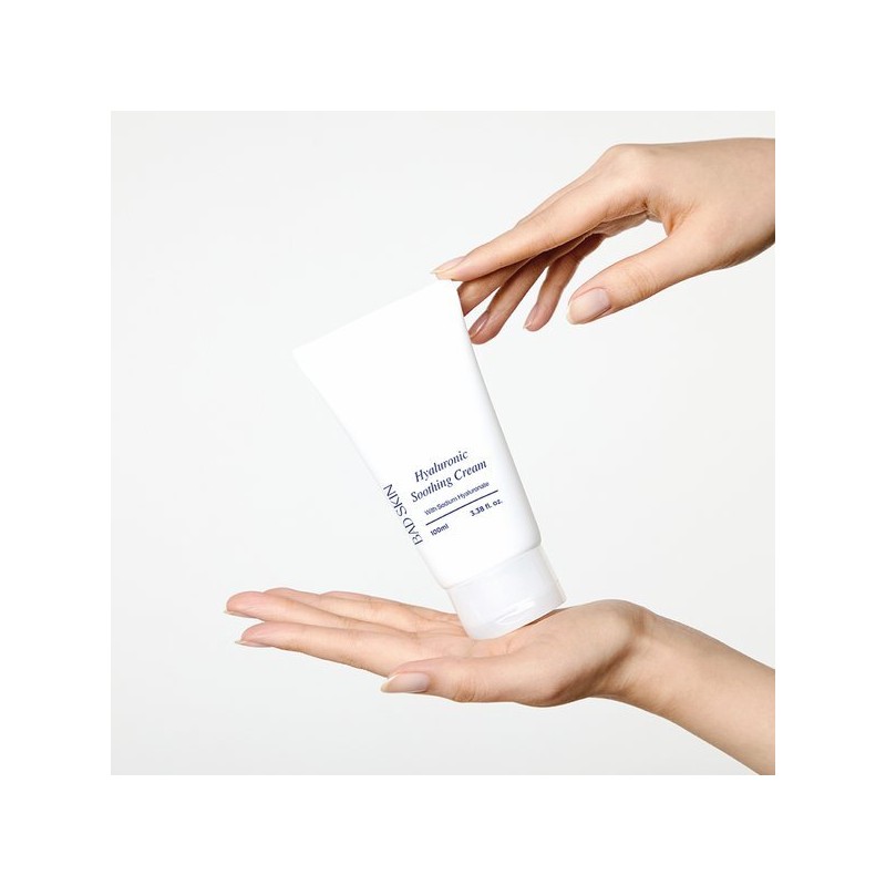 Badskin 히알루로닉 수딩 크림 100ml Hyaluronic Soothing Cream 100ml